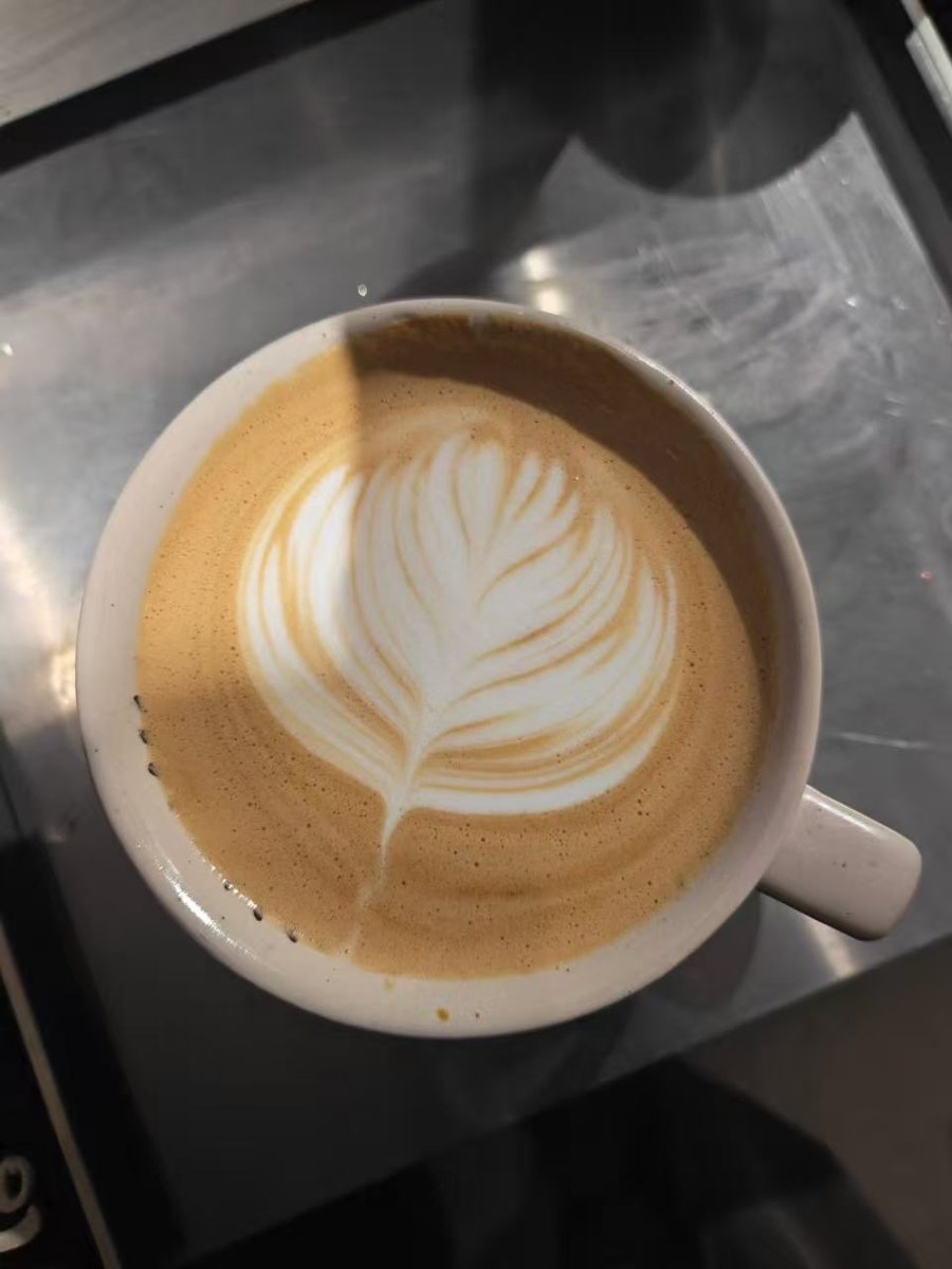 Rosetta latte art